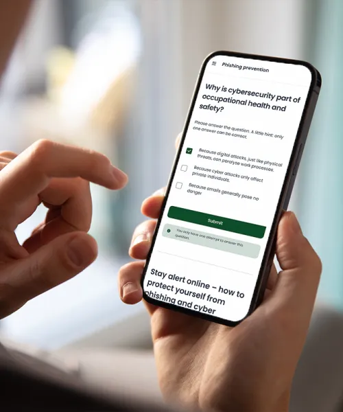 Once sensitised. Always protected.