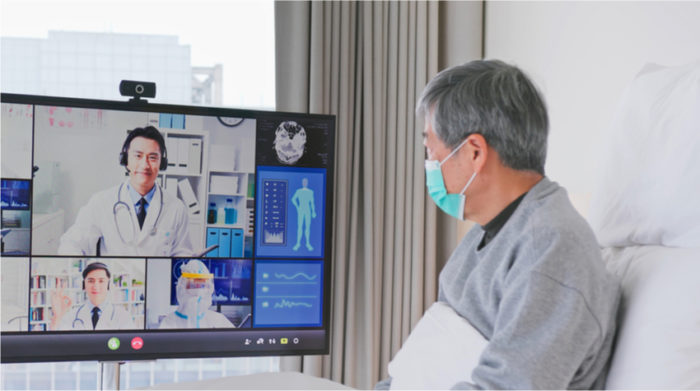 Patientendaten können bereits digital im Krankenhaus verarbeitet werden, wodurch die Behandlung beschleunigt werden kann. © Shutterstock, aslysun